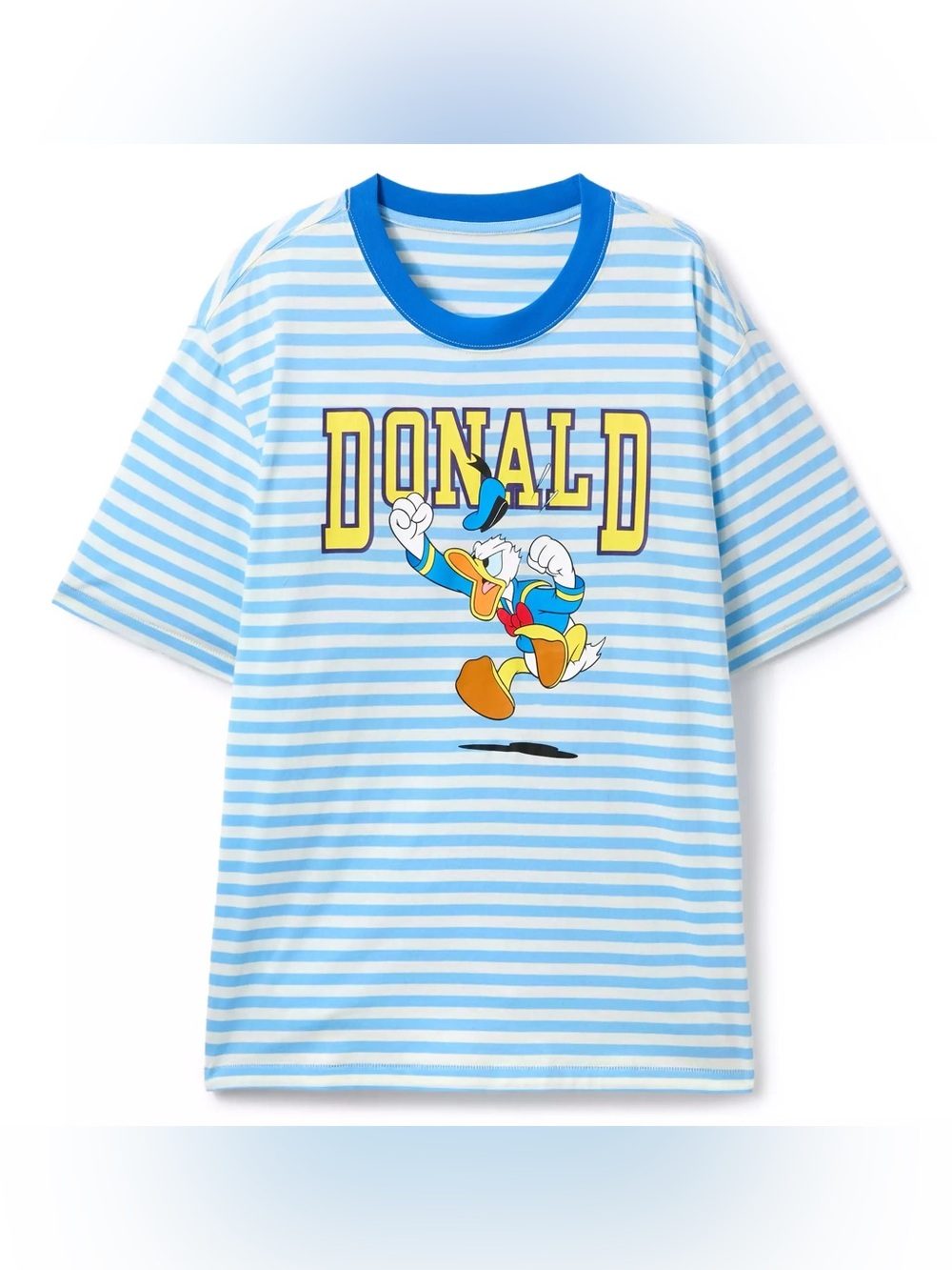 Disney Donald Duck Blue Striped Tshirt